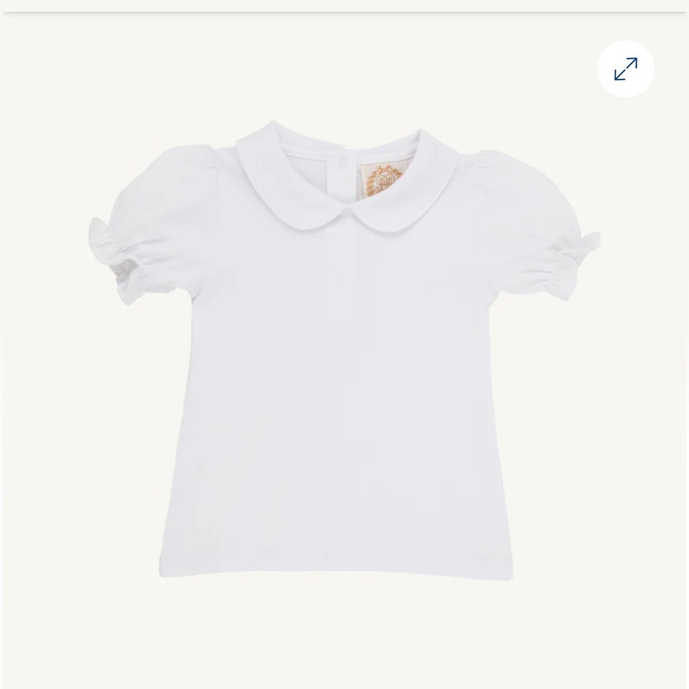 TBBC White Puff Sleeve Blouse